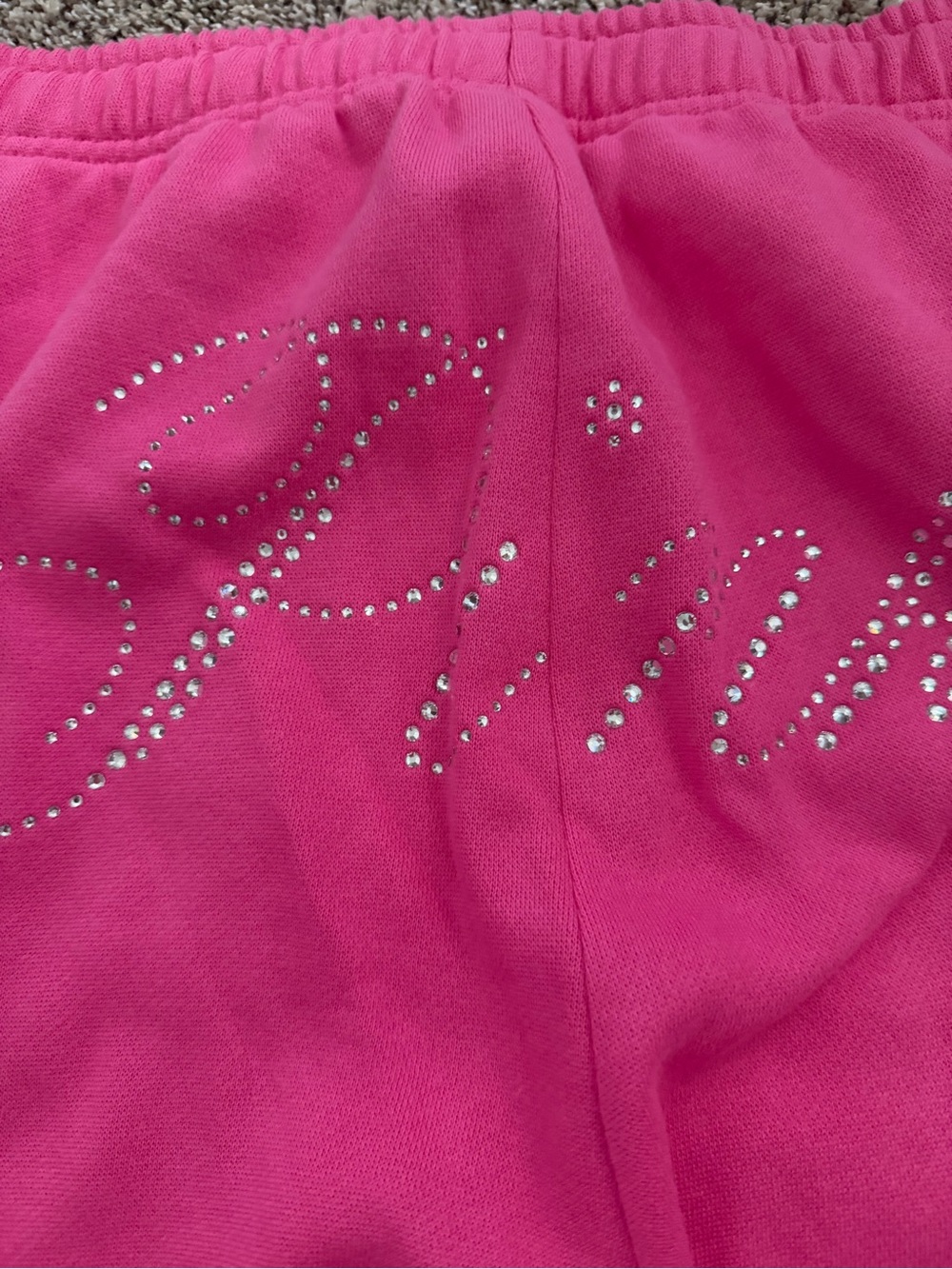 PINK Victoria's Secret Pink Rhinestone Sweatpants